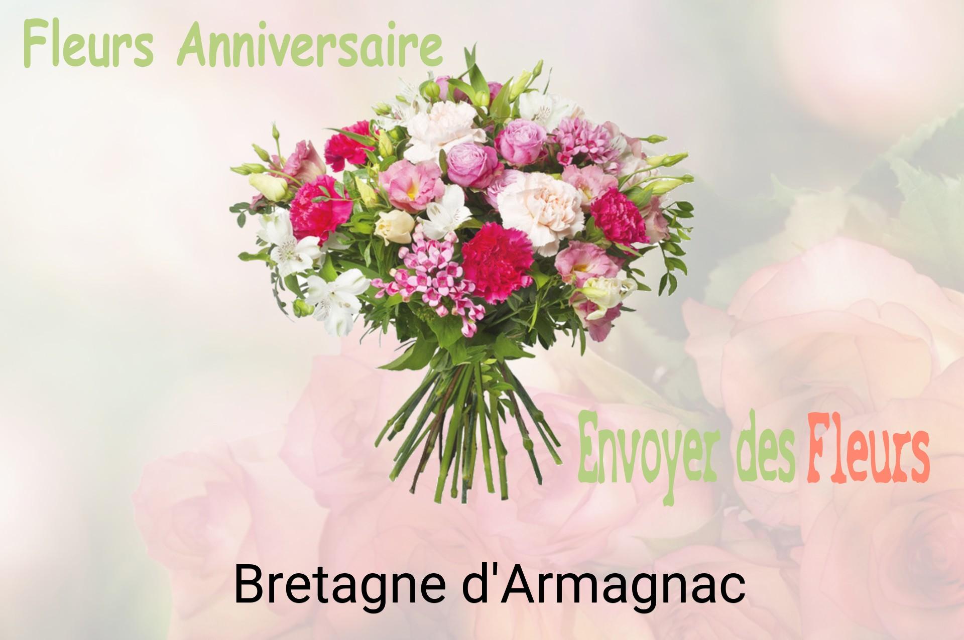 Bouquet de fleurs d’anniversaire livré à Bretagne-d'Armagnac
