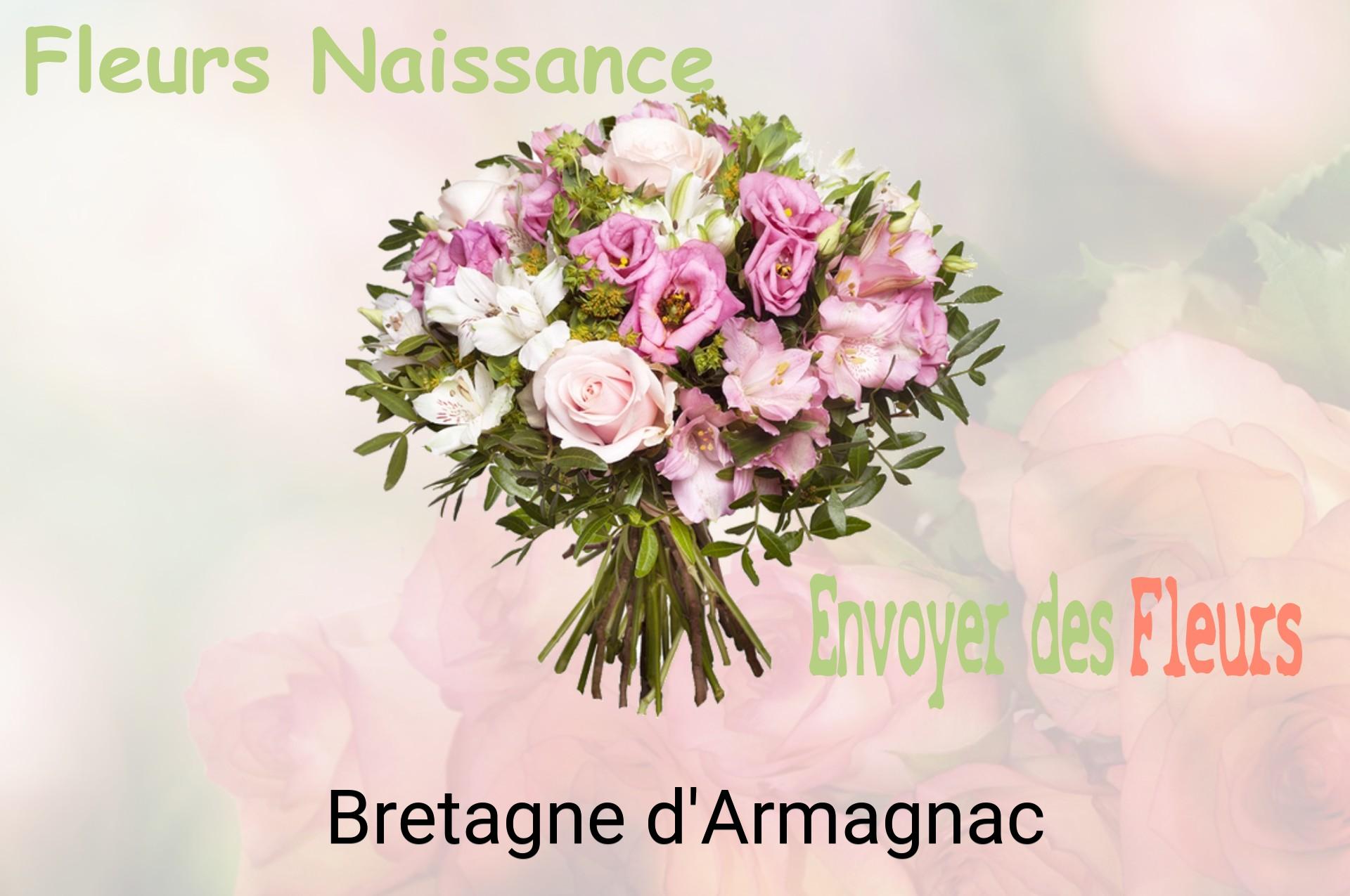Bouquet de fleurs de naissance livré à Bretagne-d'Armagnac