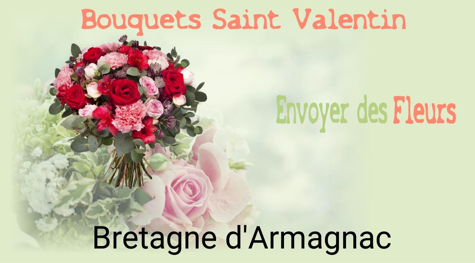 Roses de Saint-Valentin livrées à Bretagne-d'Armagnac